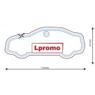 Automobiliniai kvapukai su reklamine spauda, automobilis