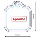 Kvapai su Jūsų logo, stačiakampis
