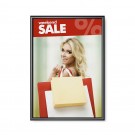 25 mm juodas A1 formato rėmelis su mitruotais kampais