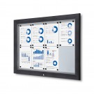 Lauko užrakinama vitrina 8x A4 RAL 7016