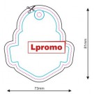 Automobiliniai kvapai su logo, forma lpf932