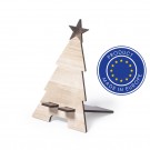 Reklaminė atributika su logotipu (Wooden phone stand 