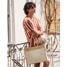 Drabužiai reklamai (Cotton Pocket Natural Starched Jute Shopper), Westford Mill W480