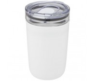 ,,Bello 420 ml stiklinis puodelis su perdirbto plastiko dangteliu