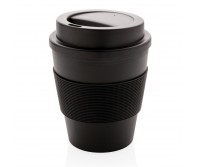 Daugkartinio naudojimo kavos puodelis su užsukamu dangteliu (350 ml)