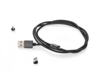Reklaminė atributika: 3 in 1 USB cable MAGNETIC