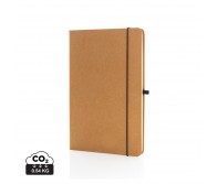 Verslo dovanos: (en:Recycled leather hardcover notebook A5)