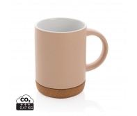 Verslo dovanos: (en:Ceramic mug with cork base)