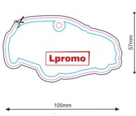 Automobiliniai kvapai su logo, forma lpf704