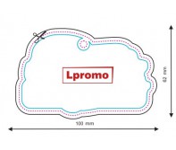 Automobiliniai kvapai su logo, forma lpf529