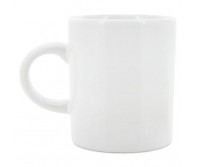 Baltas kavos puodelis