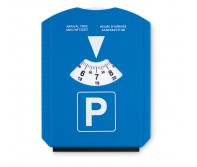 Ledo grandiklis su automobilių stovėjimo aikštelės kortele