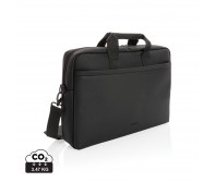 Verslo dovanos: (en:Swiss Peak deluxe vegan leather laptop bag PVC free)