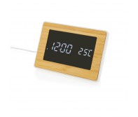 Verslo dovanos: (en:Utah RCS recycled plastic and bamboo LED clock)