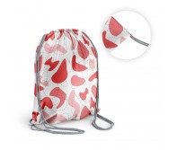 Krepšys (maišelis) su virvele “Basic”, sonic su spalvota Jūsų reklamine spauda