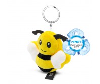 Rpet pliušinė bitė su NFC lustu, „Keyring Zibee “