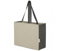 „Pheebs 190 g/m² perdirbtos medvilnės  krepšys su skirtingomis pusėmis 18L