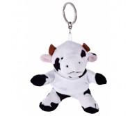 Pliušinė karvė Bessie, raktų pakabukas