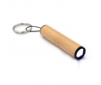 Bambuko raktų pakabukas, 1 LED lemputė 