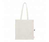 Reklaminė atributika su logotipu (Recycled cotton shopping bag, foldable)