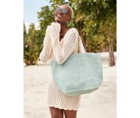 Drabužiai reklamai (Soft Washed Jute Beach Bag), Westford Mill W466