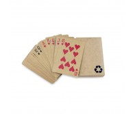 Reklaminė atributika su logotipu (Recycled paper playing cards | Harper)