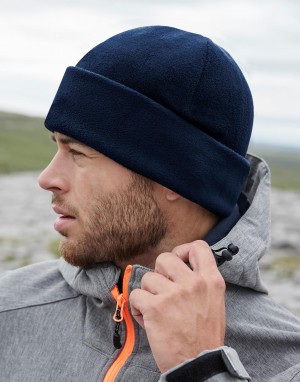 Drabužiai reklamai (Recycled Fleece Cuffed Beanie), Beechfield B243R