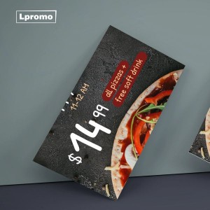 Reklaminės skrajutės spauda, A6, 105x148mm, 350 gsm