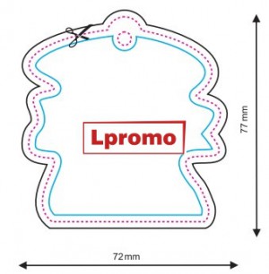 Automobiliniai kvapai su logo, medis