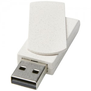 4 GB USB laikmena iš kviečių šiaudų