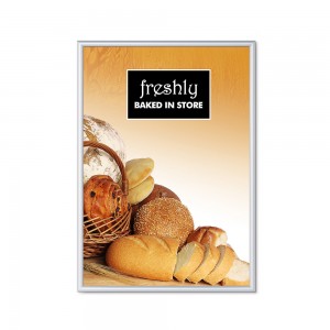 25 mm užspaudžiamas rėmas su kampais 70 x 100 cm