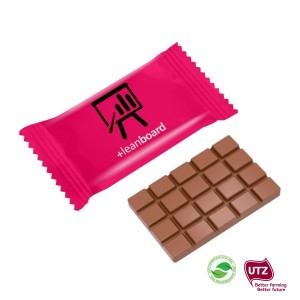 Šokoladas su Jūsų reklama bio pakuotėje