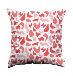 Kvadratinė pagalvė (50x50cm) su spalvota spauda