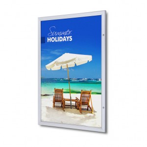 Užrakinamas plakato rėmas ekonominis 70 x 100 cm