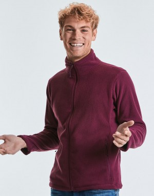Vyriškas lauko flisinis džemperis su viso ilgio užtrauktuku 