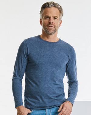 Vyriški aukštos raiškos T-marškinėliai ilogimis rankovėmis 
