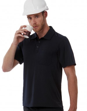 COOLPOWER POCKET POLO. Polo marškinėliai