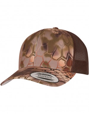 Drabužiai reklamai (Classics® Kryptek® RetroTrucker Cap), Flexfit 6606KR