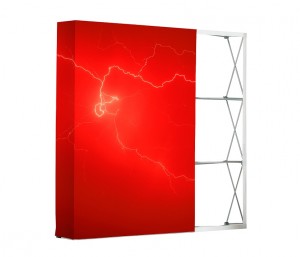 Iššokanti audinio siena Premium tiesi 4 x 3