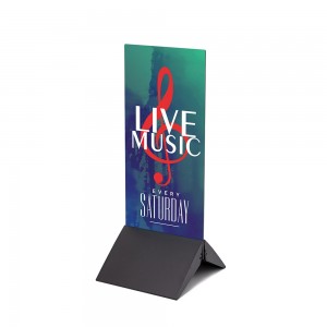 Aliuminio juoda plokštė 30x70 cm