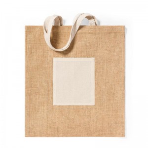 Reklaminė atributika su logotipu (Jute shopping bag)