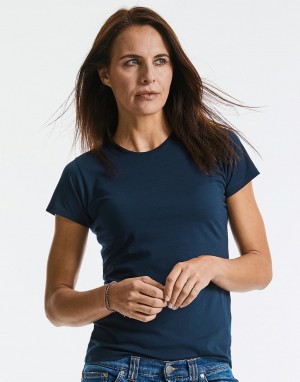 Moteriški aukštos raiškos T-marškinėliai