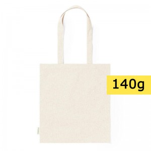 Reklaminė atributika su logotipu (Recycled cotton shopping bag)