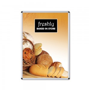 25 mm užspaudžiamas rėmelis su apvaliais kampais (70 x 100 cm)