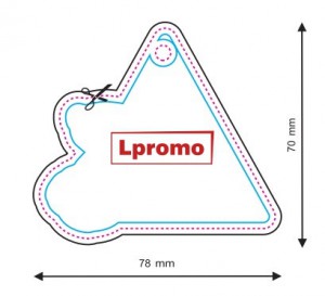 Kvapai su Jūsų logo, forma lpf466