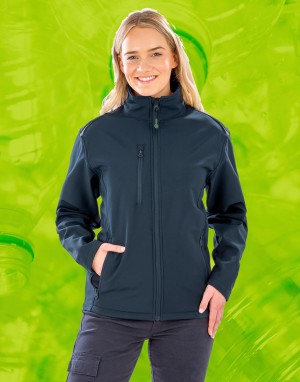 Drabužiai reklamai (Womens Recycled 3-Layer Printable Softshell Jacket), Result Genuine Recycled R900F