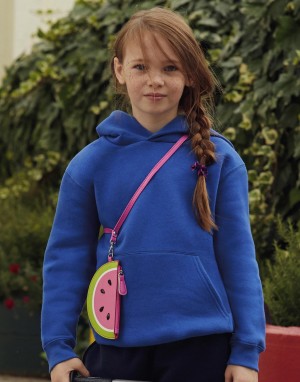 Vaikiškas aukščiausios kokybės  džemperis su gobtuvu, Fruit of the Loom 62-037-0