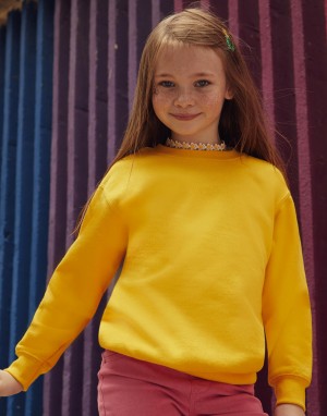 Vaikiškas klasikinis džemperis su įsiūtomis rankovėmis