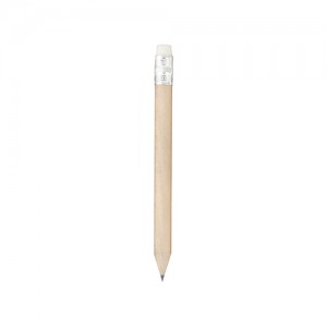 Mažas medinis pieštukas su trintuku