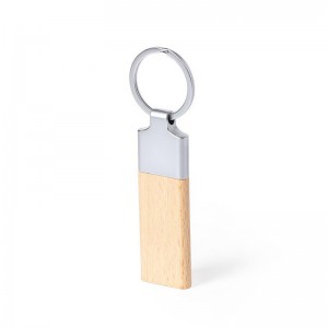 Reklaminė atributika su logotipu (Wooden keyring)